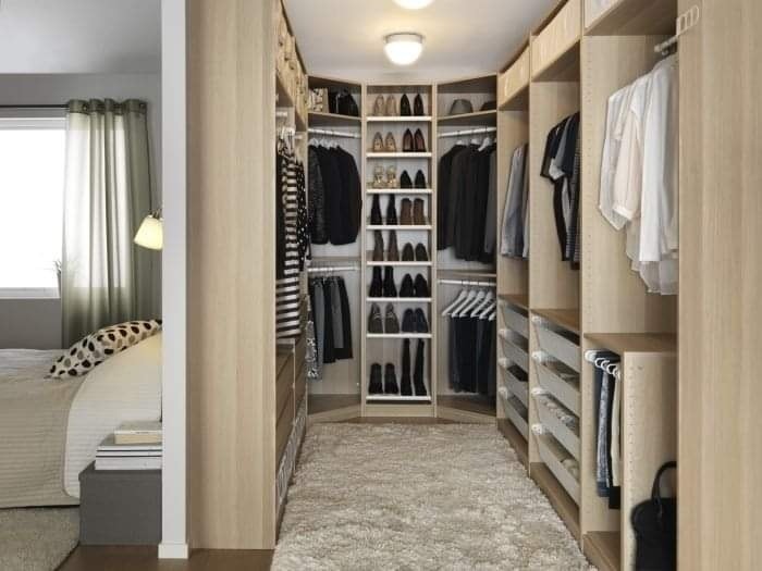 30 Small Walk-in Closet Ideas to Divide Your Bedroom Space With Style