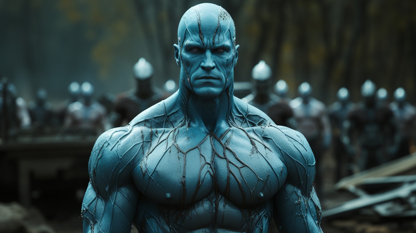 Doctor Manhattan's many superior manifestations - movingworl.com