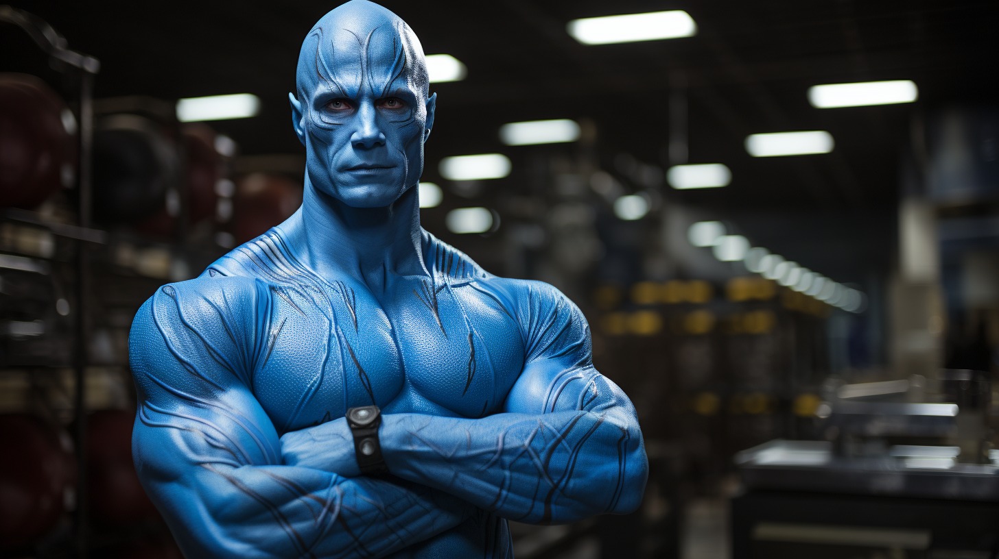 Doctor Manhattan's many superior manifestations - movingworl.com