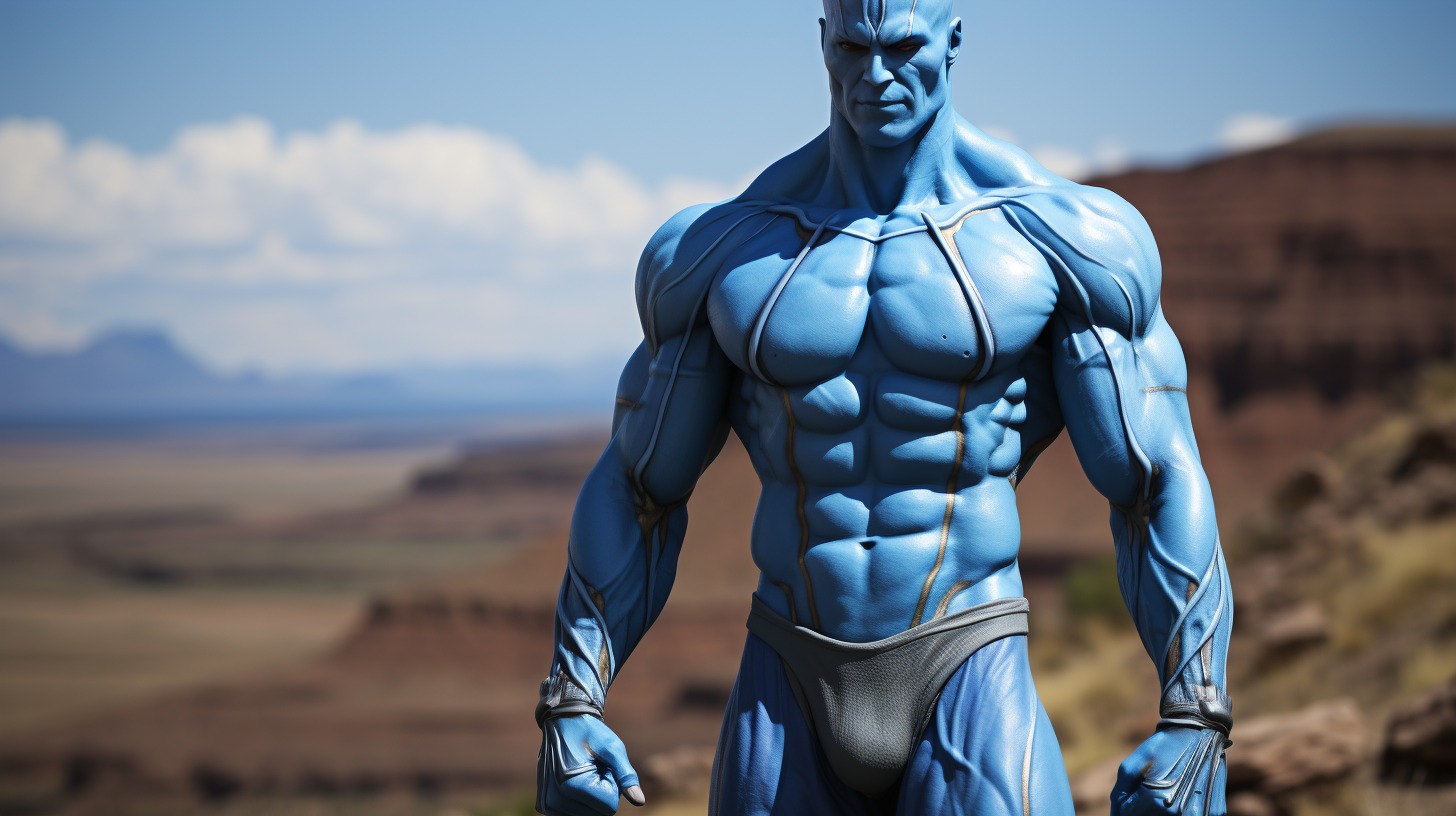 Doctor Manhattan's many superior manifestations - movingworl.com