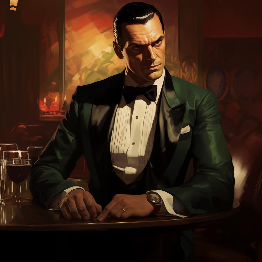 Marvel and DC characters as 1930’s gangsters/ in the style of Noir - movingworl.com