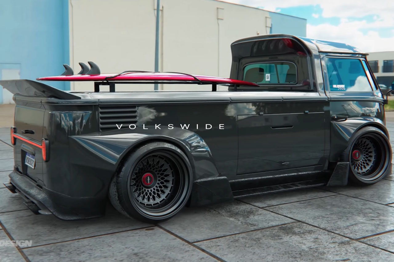 Volkswagen Meets a Low Rider Van to Give You the Best of Both Worlds! - Breaking International