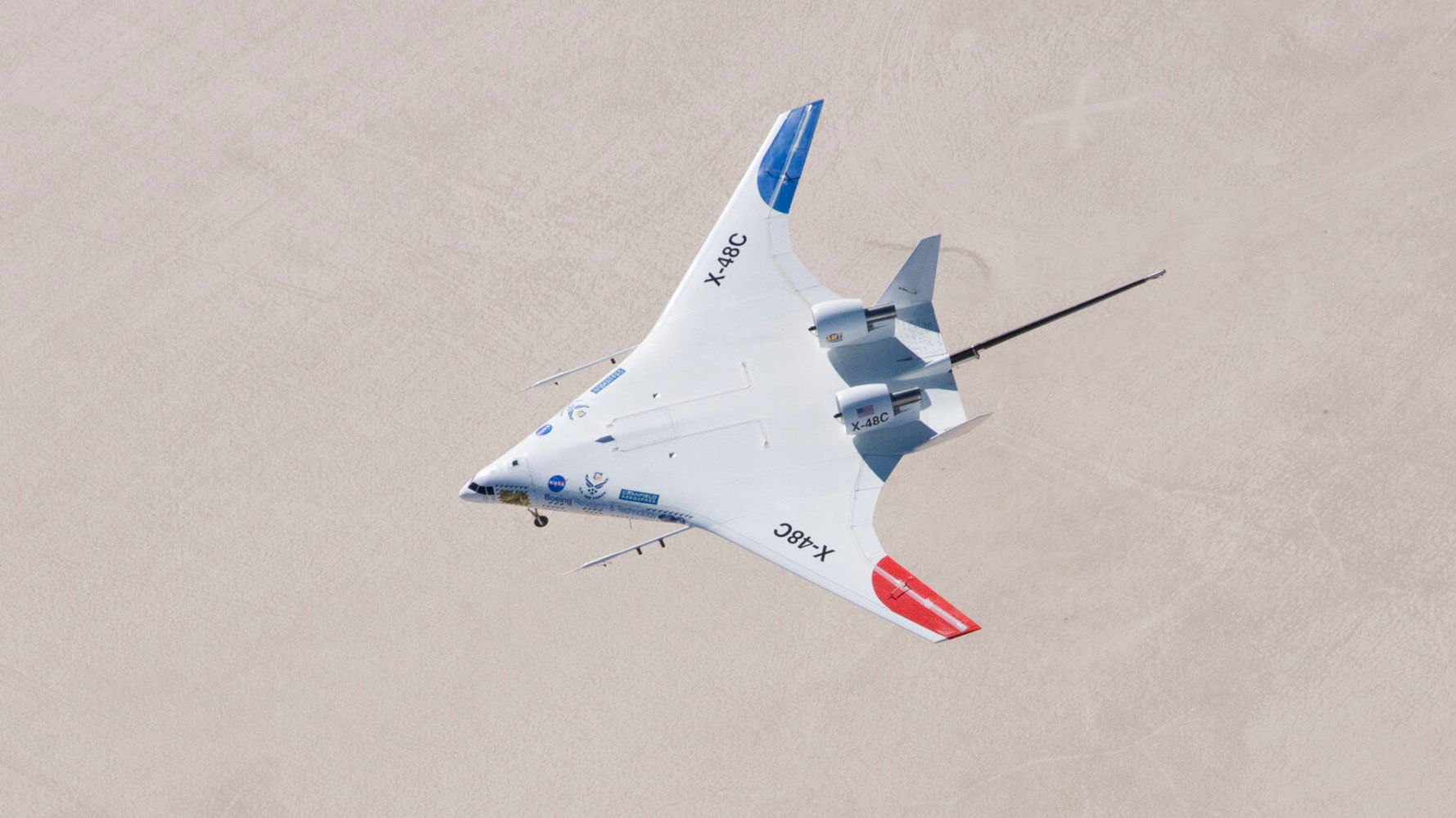 An airplane with bat wings is what the Air Force wants