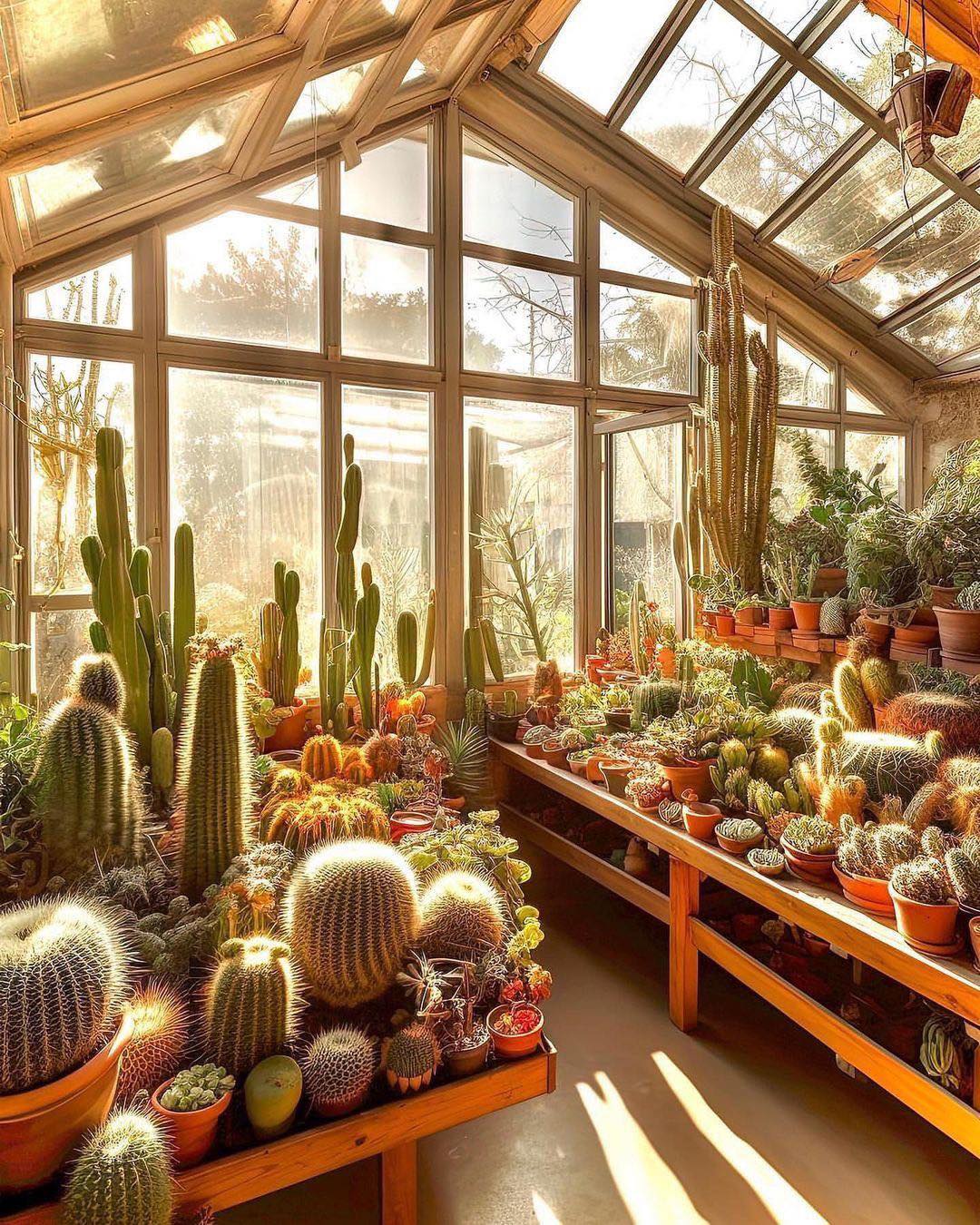 Explore the beautıful cactus house -