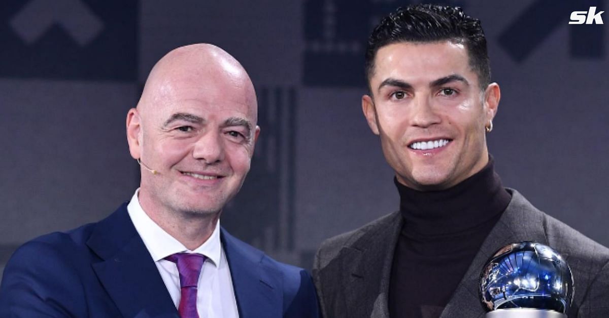 FIFA president Gianni Infantino praises Cristiano Ronaldo for his incredibleness