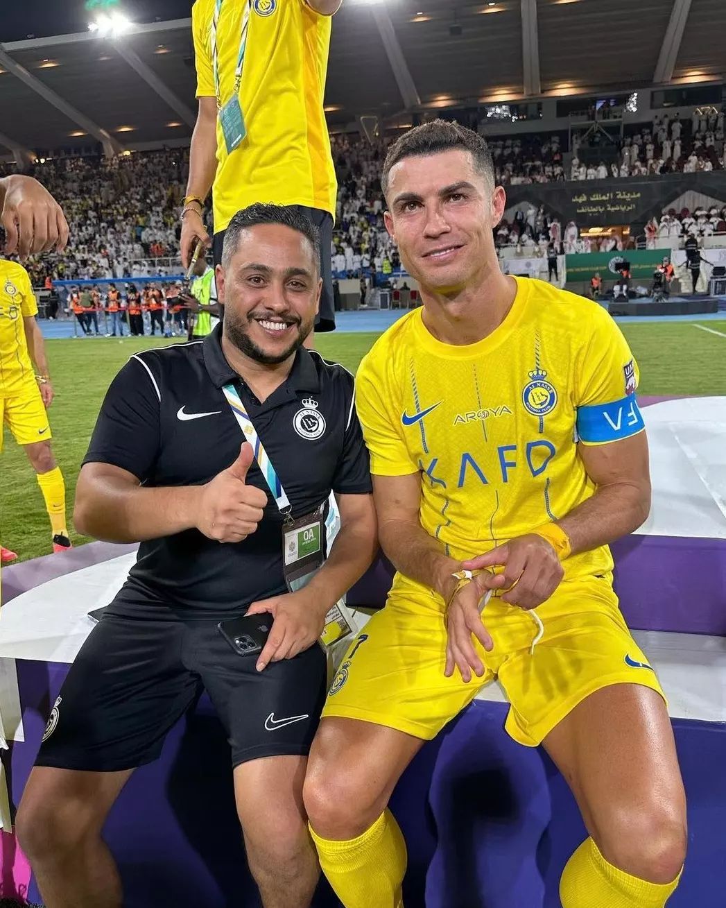 📸 Dancing, Laughing, Selfie, … the joys we haven’t seen in Ronaldo for a long time make all fans happy