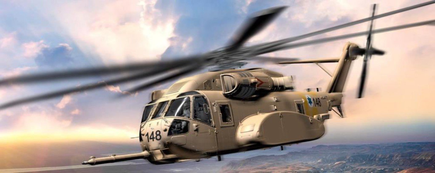 A helicopter with a top speed of 261 KM/H, the Sikorsky CH-53K, is headed your way!