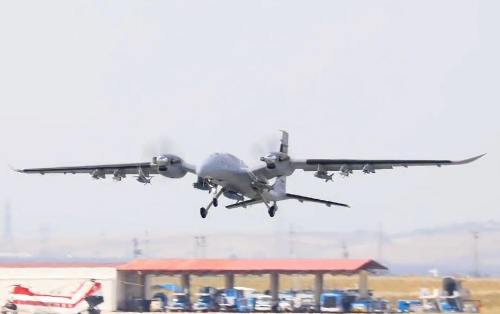 Bayraktar Akinci B Unmanned Combat Aerial Vehicle Completes Testing With Full Weapons Payload