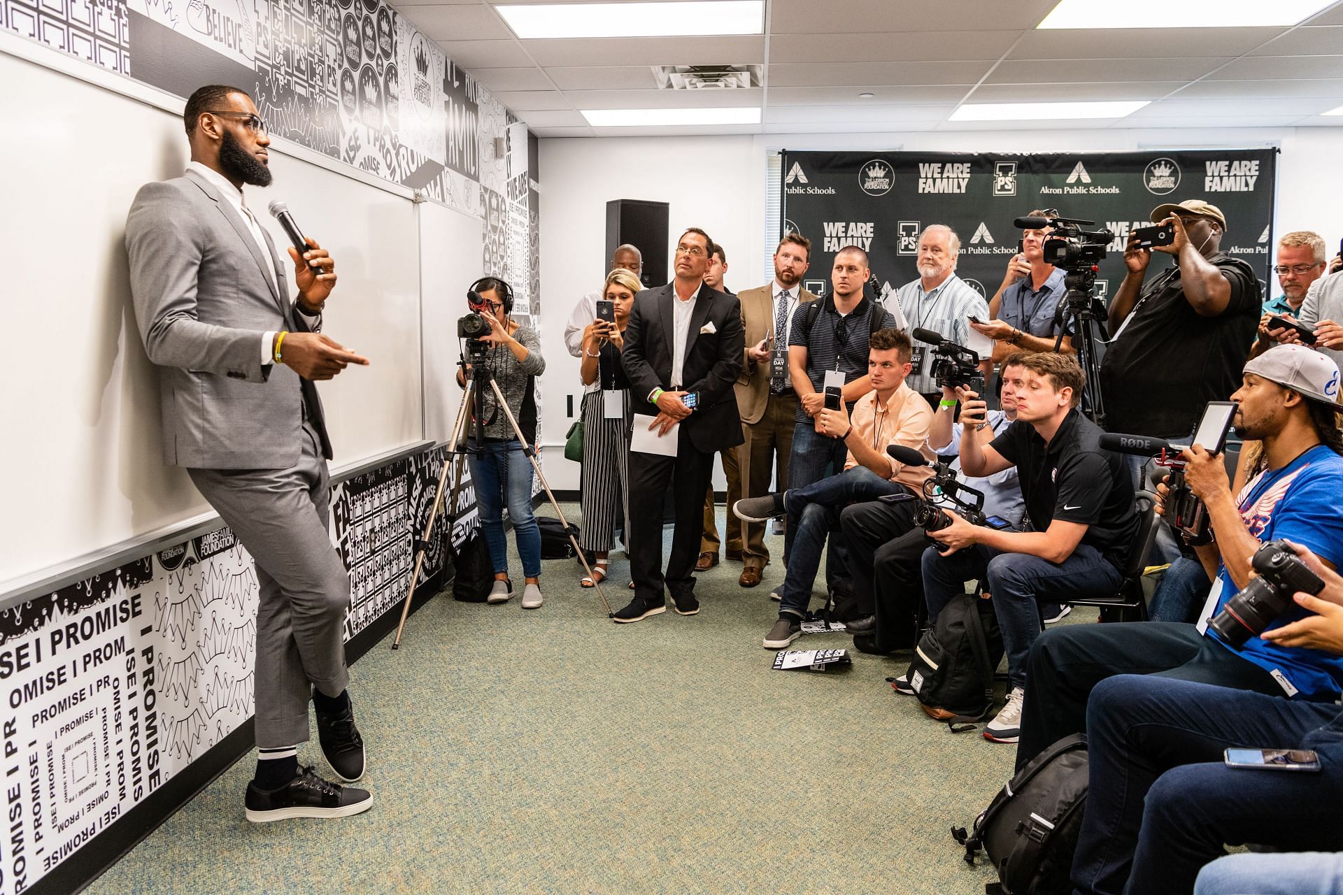 'Free breakfast, lunch, snacks, and food bank' - 5 LeBron's 'remarkable' promises to low-income students