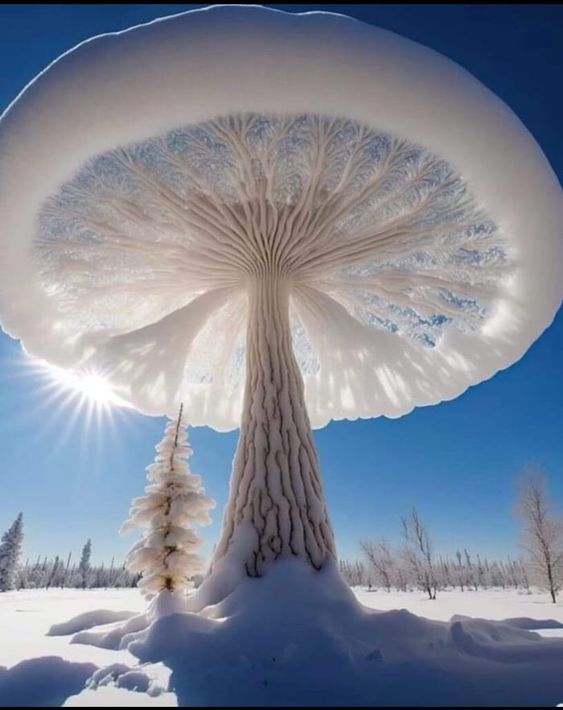 Arctic’s Unique Transformation: Snow-Covered Woodlands of Unprecedented Beauty.VoUyen