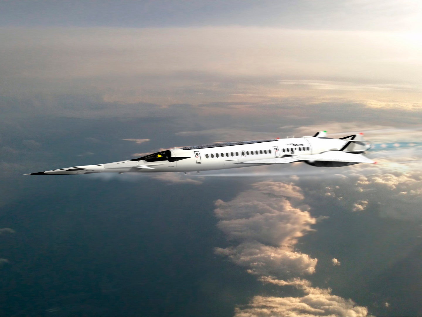 Is it feasible that we will soon be able to travel the entire Atlantic Ocean in just 80 minutes? A designer asserted that a sea-powered airplane could carry 170 passengers at a speed greater than three times the speed of sound.