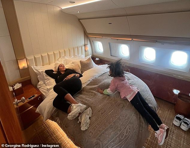 Inside luxury jet with multiple bedrooms that Cristiano Ronaldo, Georgina Rodriguez and their children used to fly to Saudi Arabia - Sports News