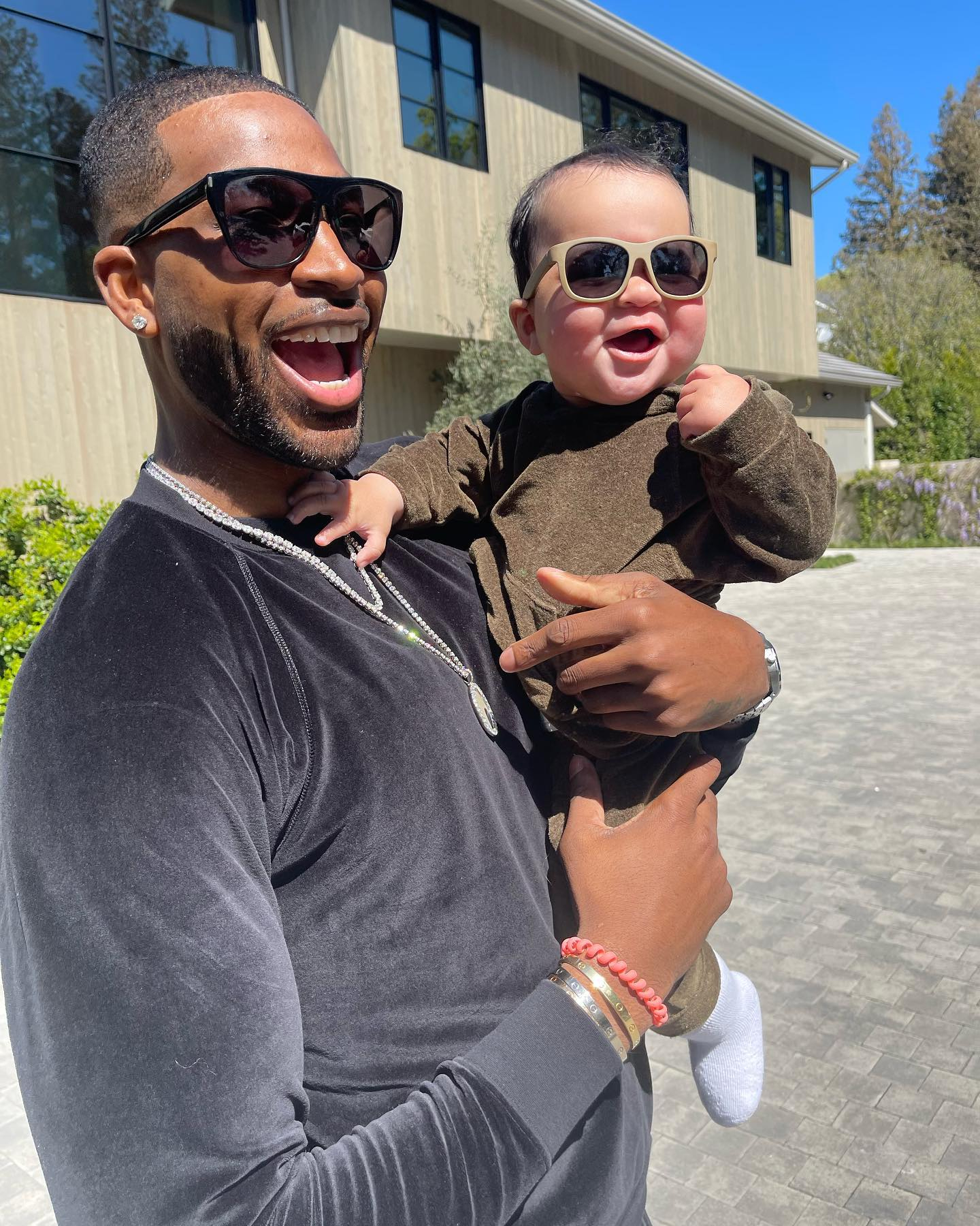 Maralee Nichols hugs son Theo, 1, in precious pic as Tristan Thompson ‘refuses’ to meet tot despite praising other kids