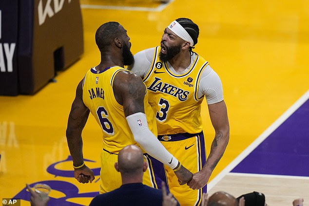 Lakers star Anthony Davis agrees to HUGE three-year, $186million max extension through 2028 - the highest annual salary jump in NBA history