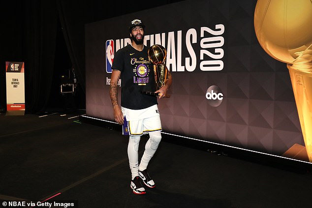 Lakers star Anthony Davis agrees to HUGE three-year, $186million max extension through 2028 - the highest annual salary jump in NBA history