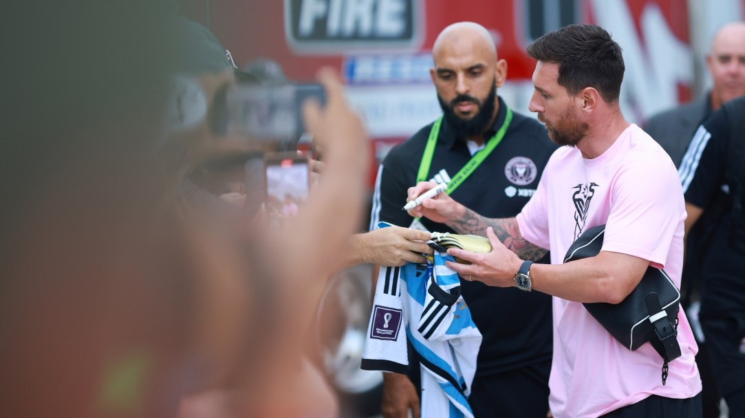 Lionel Messi's autograph cost a man his job, but he said it was worth every second