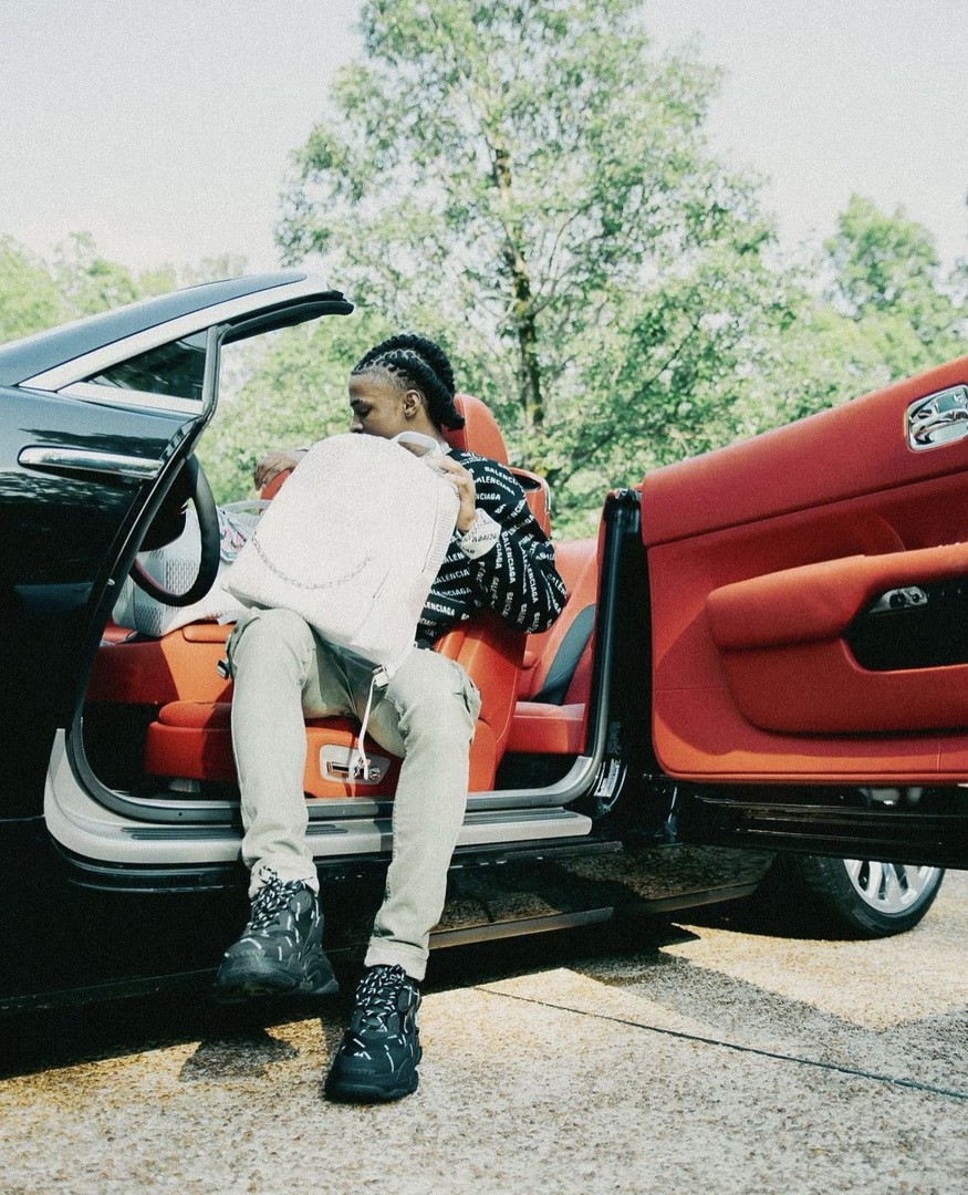Ja Morant can stand on his Rolls-Royce Dawn all he wants, we guess