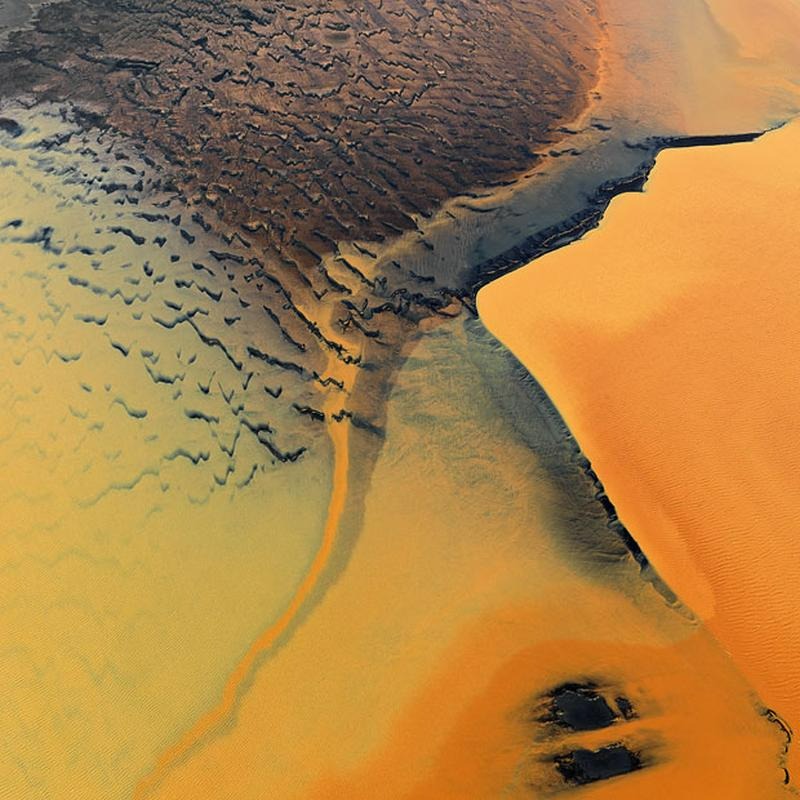 With Its Incredible Lines And Textures, This Is Where The Namib Desert Comes To An End – Tech Reactions News