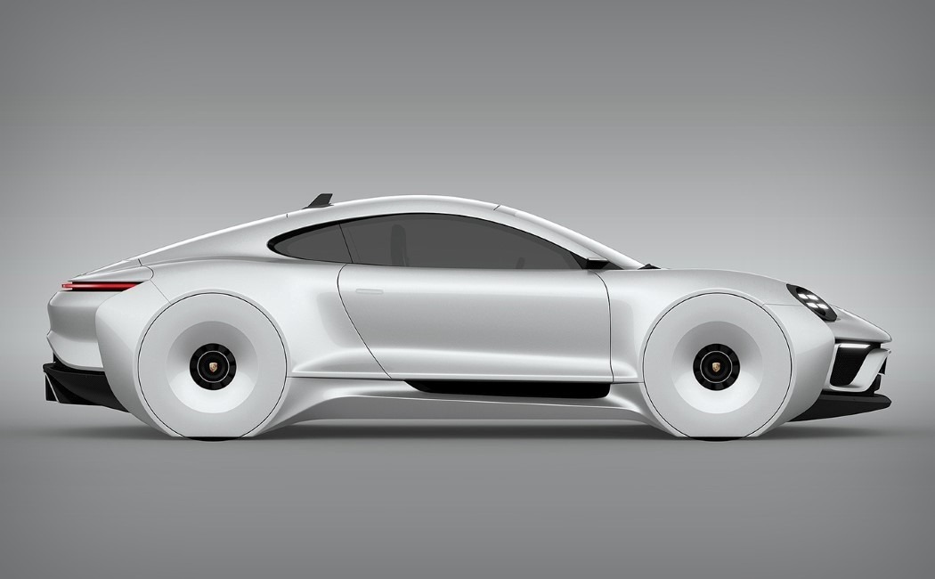 An Elegant Porsche Unveiled: A Glimpse into the Near Future