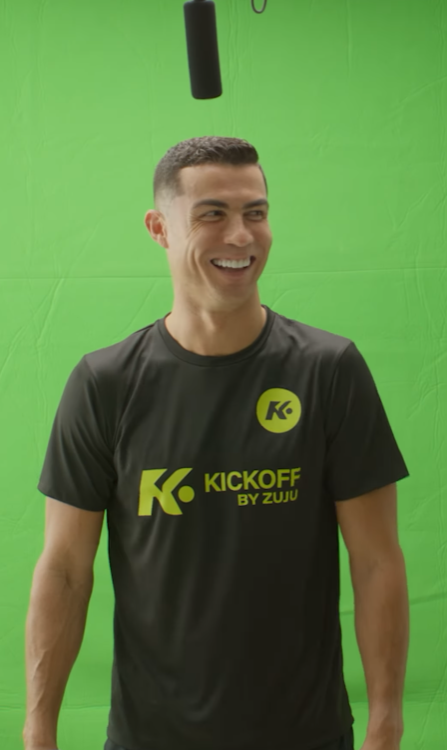 Cristiano Ronaldo’s pronunciation issues during a humorous promotional photo had everyone in stitches