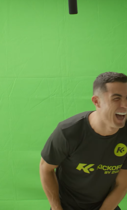Cristiano Ronaldo’s pronunciation issues during a humorous promotional photo had everyone in stitches
