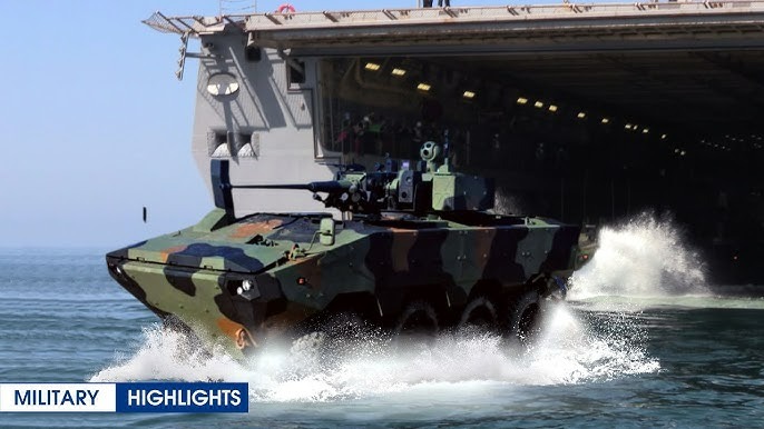 International Debut of Amphibious Combat Vehicle (ACV) Takes Place at FEINDEF in Madrid