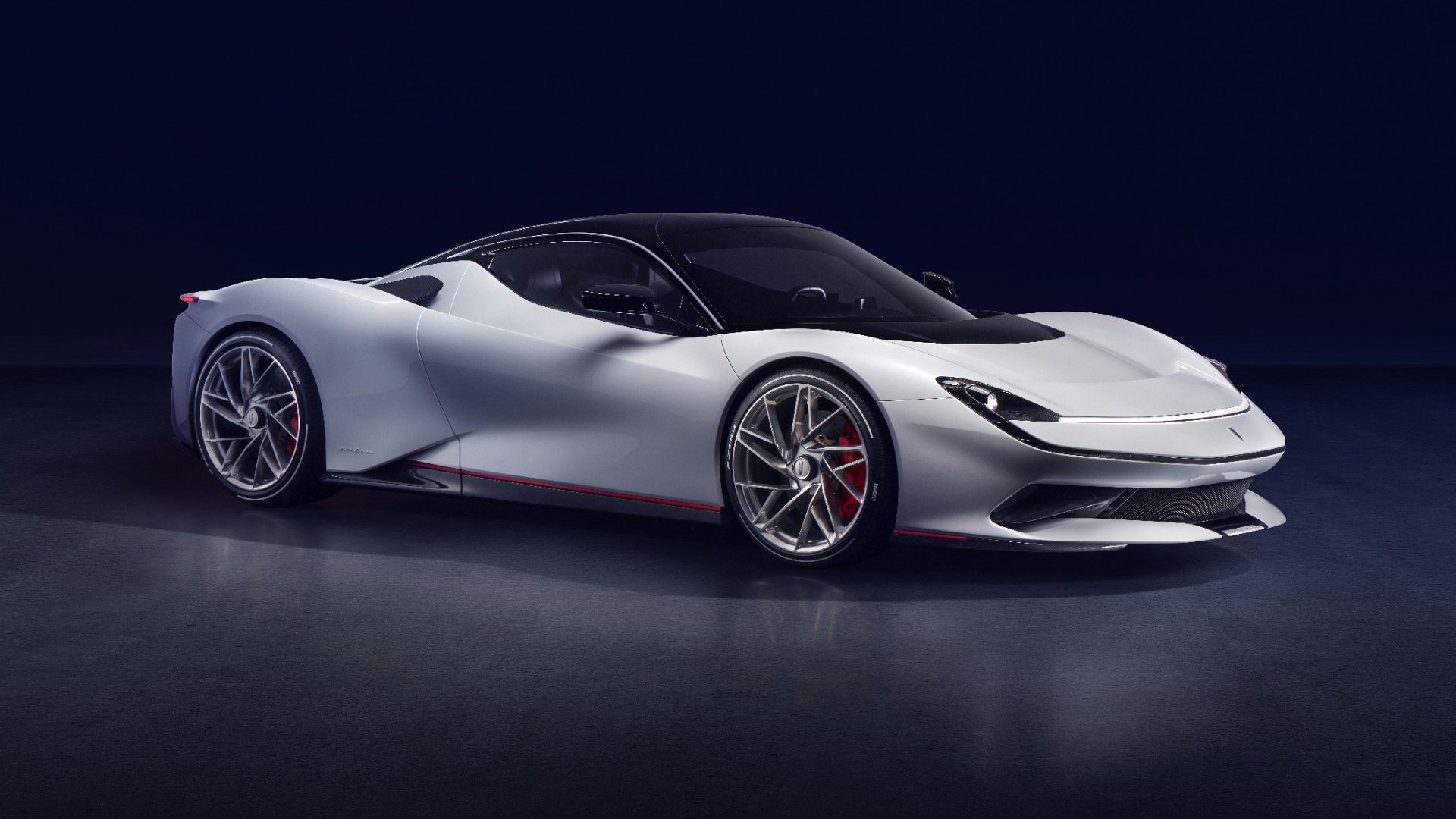 The all-electric Pininfarina Battista hypercar 'faster than a F-16 fighter jet' that can reach 217mph with zero emissions