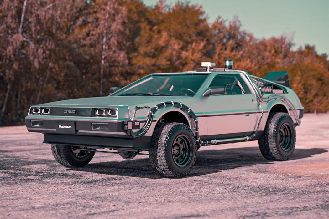 The legendary DeLorean DMC-12 car is revived as an aggressive off-road vehicle - VGO News