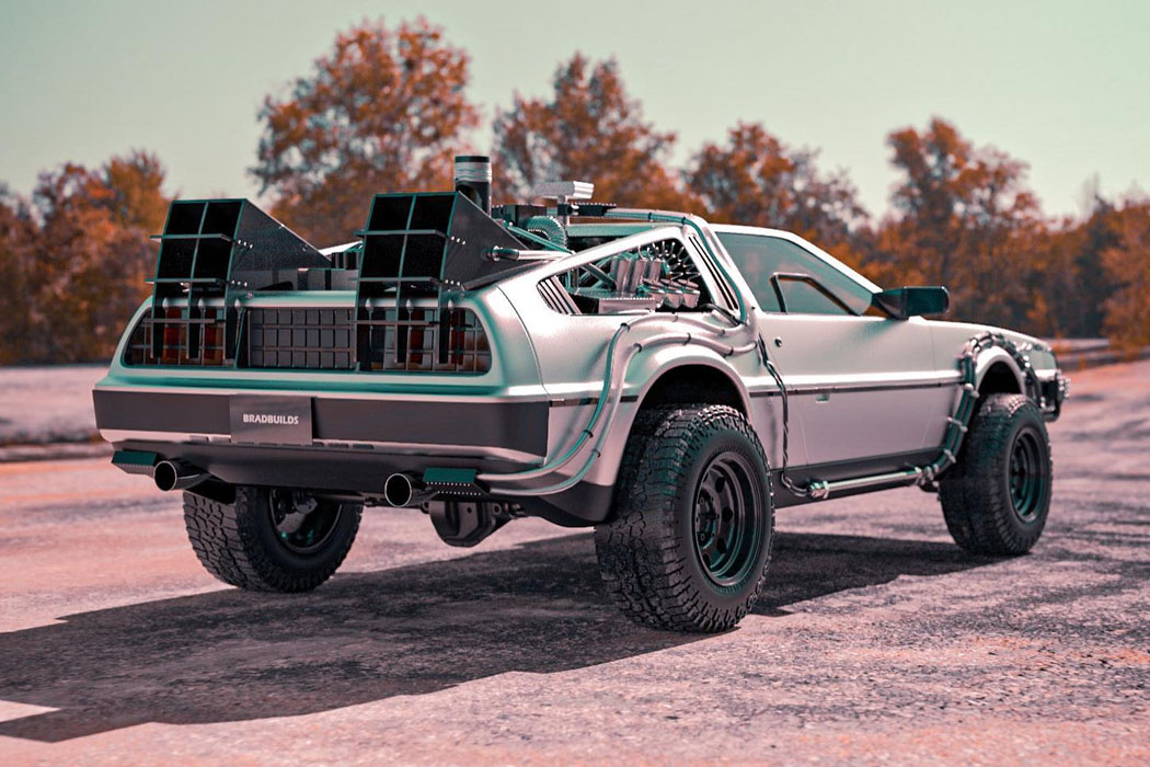 The legendary DeLorean DMC-12 car is revived as an aggressive off-road vehicle - VGO News