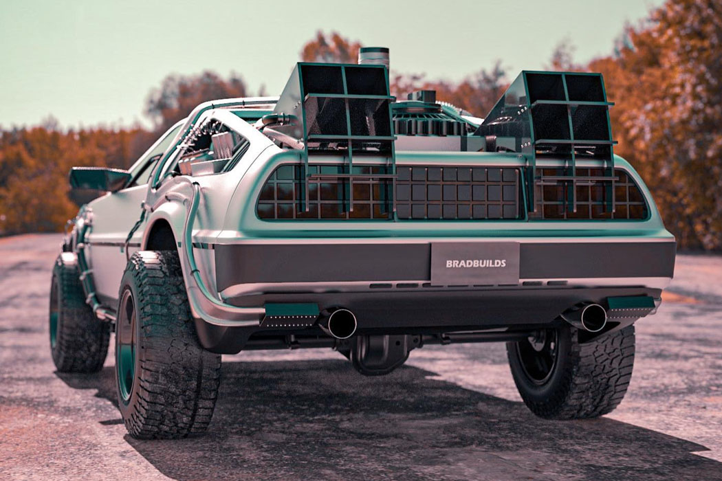 The legendary DeLorean DMC-12 car is revived as an aggressive off-road vehicle - VGO News