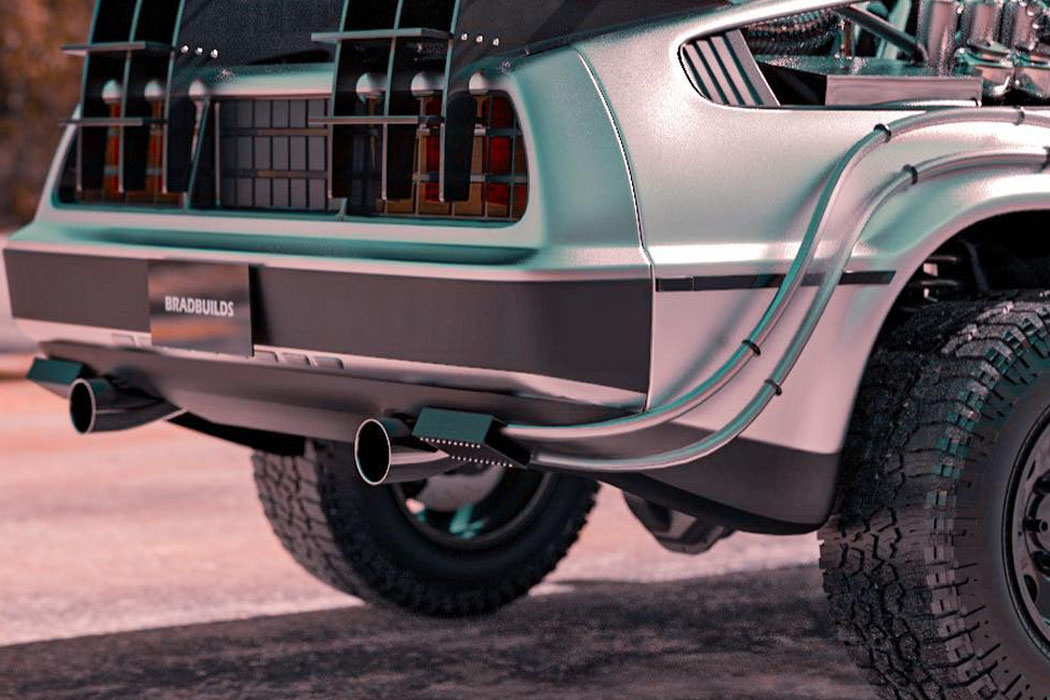 The legendary DeLorean DMC-12 car is revived as an aggressive off-road vehicle - VGO News