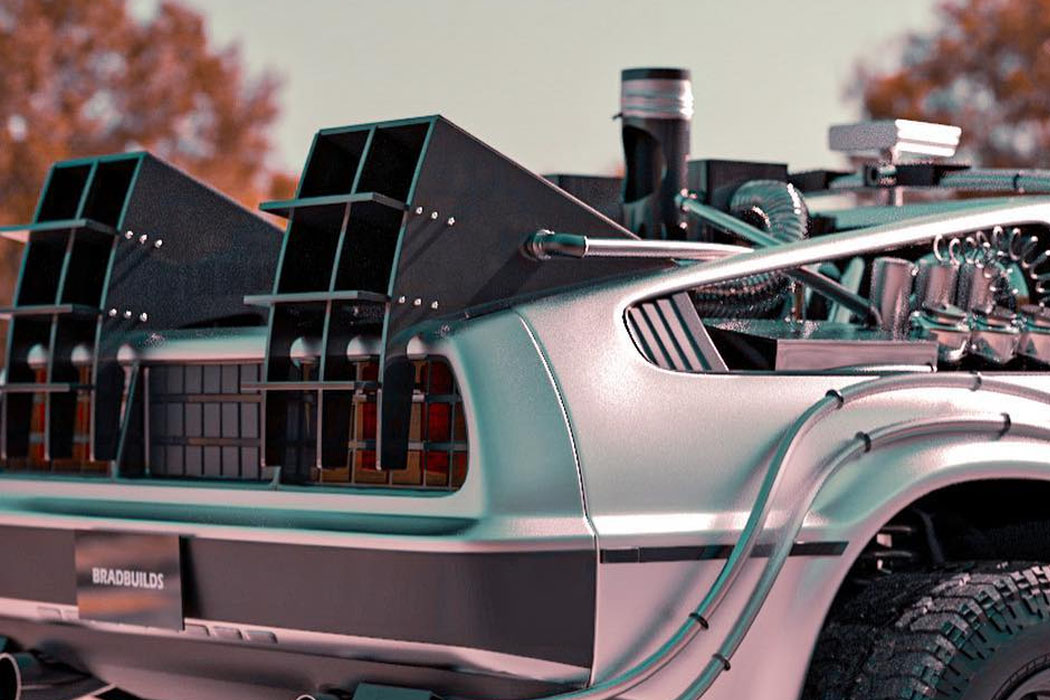 The legendary DeLorean DMC-12 car is revived as an aggressive off-road vehicle - VGO News