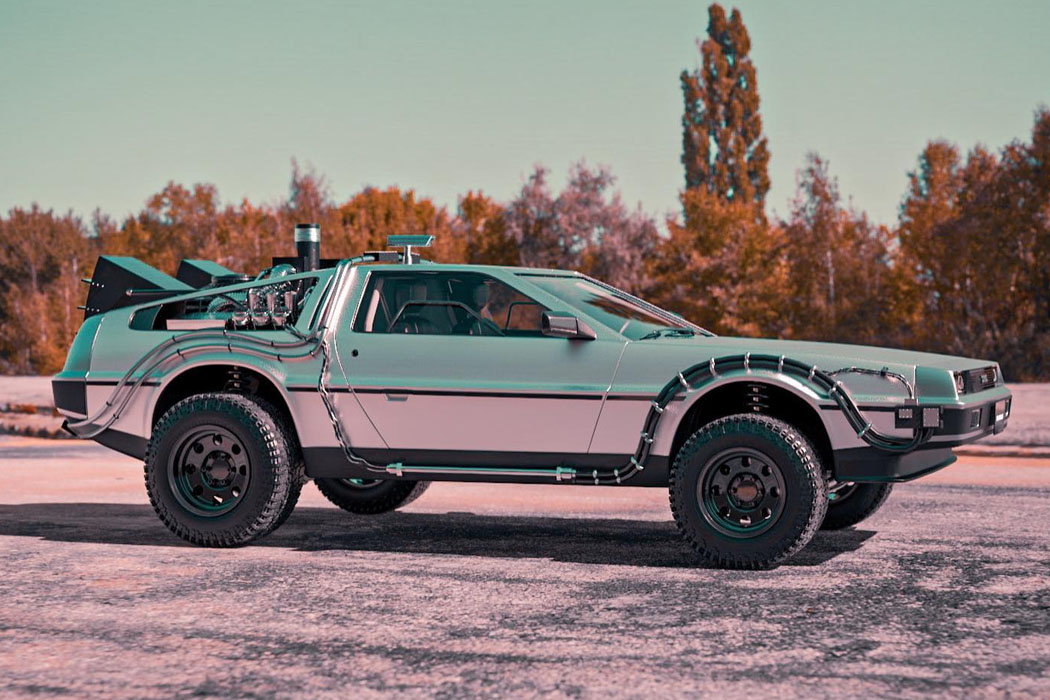 The legendary DeLorean DMC-12 car is revived as an aggressive off-road vehicle - VGO News