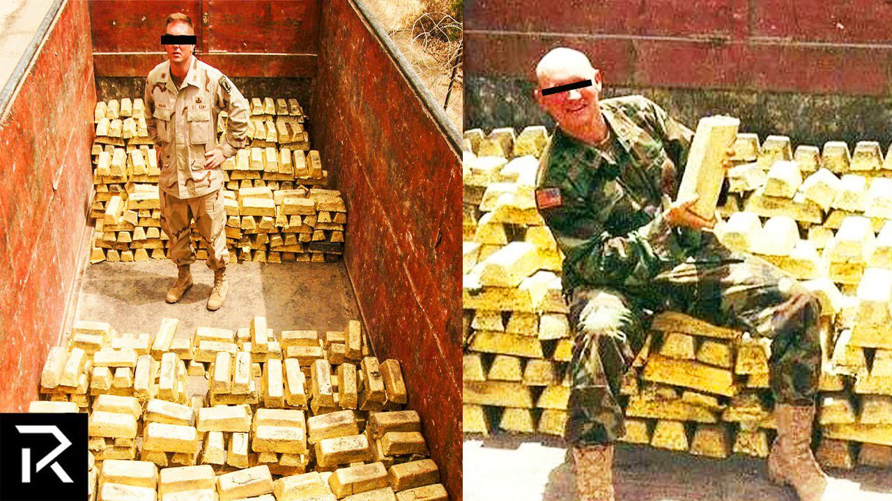 Exciting Discovery: A man has discovered 9,999 abandoned gold bars from World War II.