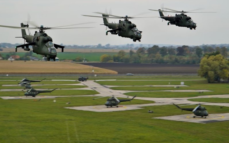 Poland's Covert Deployment of Mil Mi-24 Hind Attack Helicopters to Ukraine - Breaking International