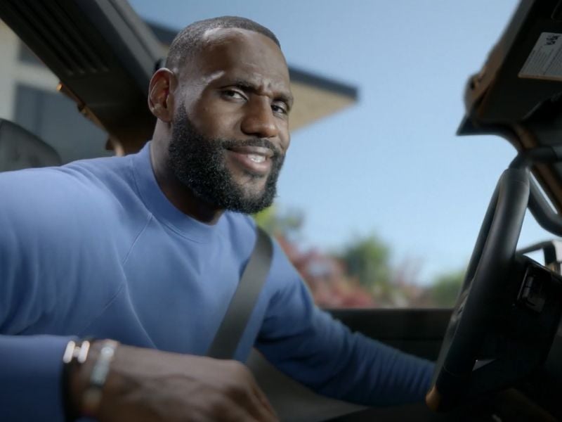 LeBron James gets a $110k electric Hummer to add to his $2.6M car collection
