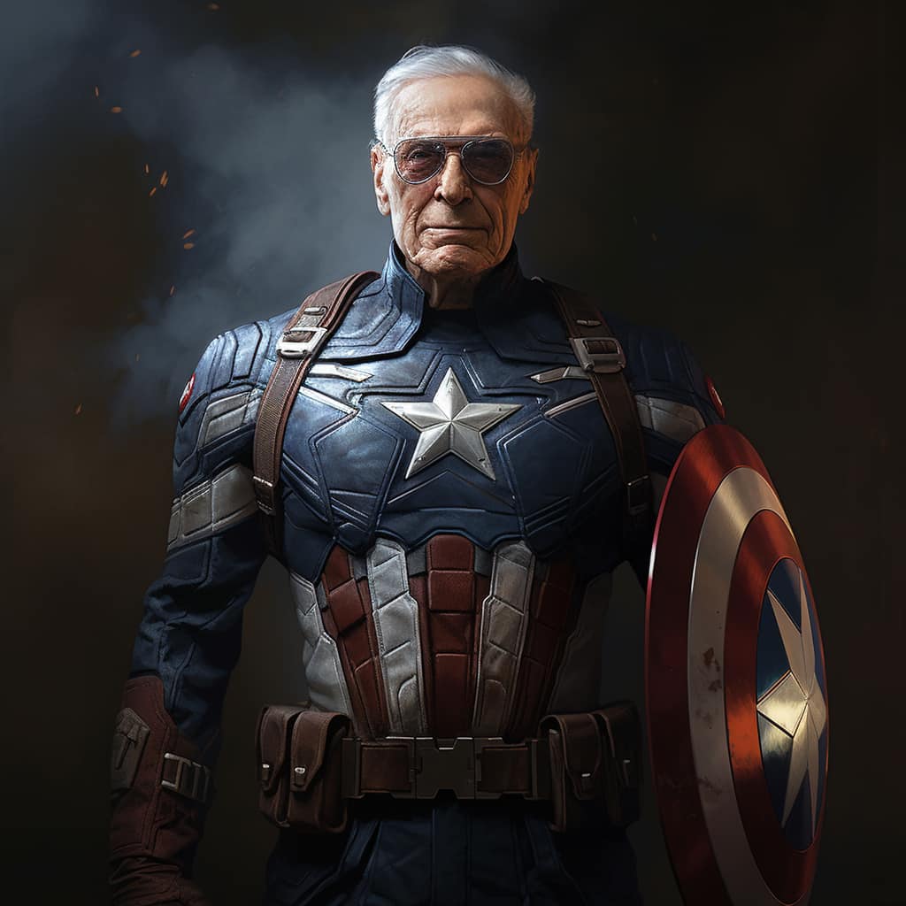 Marvel 70-80 year old characters made with Midjourney - movingworl.com