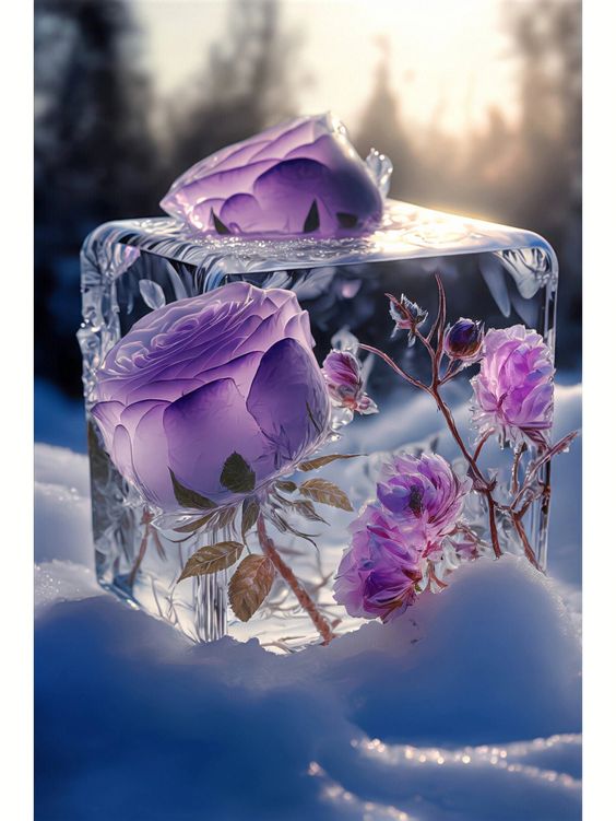 Elegance Carved In Ice: Discovering The Enchanting Beauty Of Winter's Frozen Flowers - Nature and Life