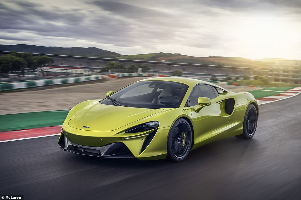 McLaren's planet-friendly supercar: British firm unveils its Artura, a 205mph hybrid that can drive round town on electric power