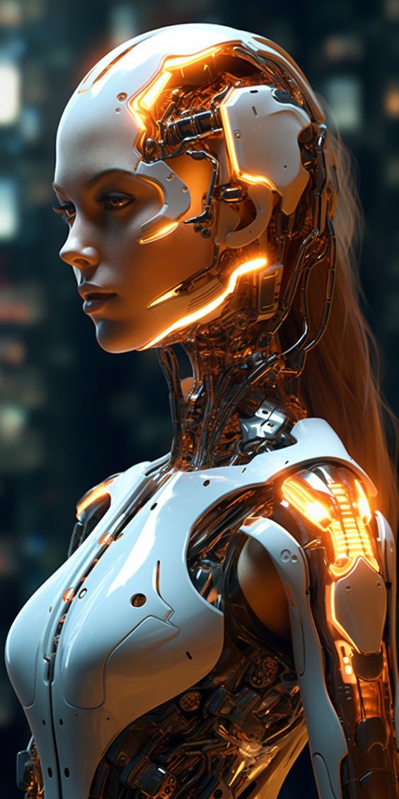 The luxurious aura of female robots was created by scientists - 002 - srody.com