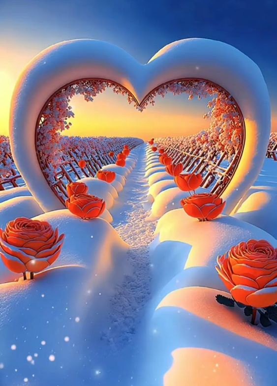 Snow-kissed Splendor: Exquisite Roses Blooming in Pristine White.VoUyen