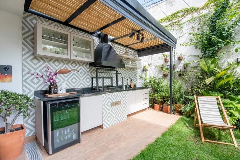 38 Ideas for “Outdoor Kitchen” That Are Well Ventilated and Close to Nature