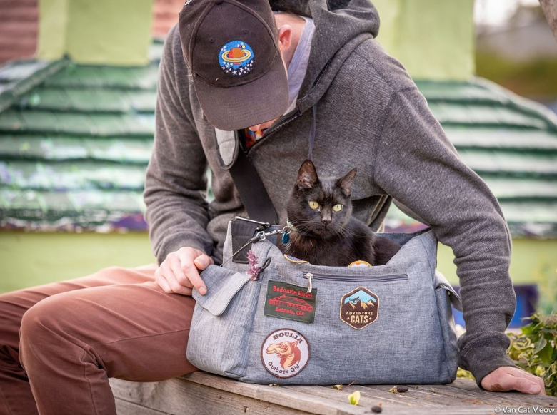 Man Left His Job, Sold Everything to Travel With Cat Who Rescued Him During Toughest Time