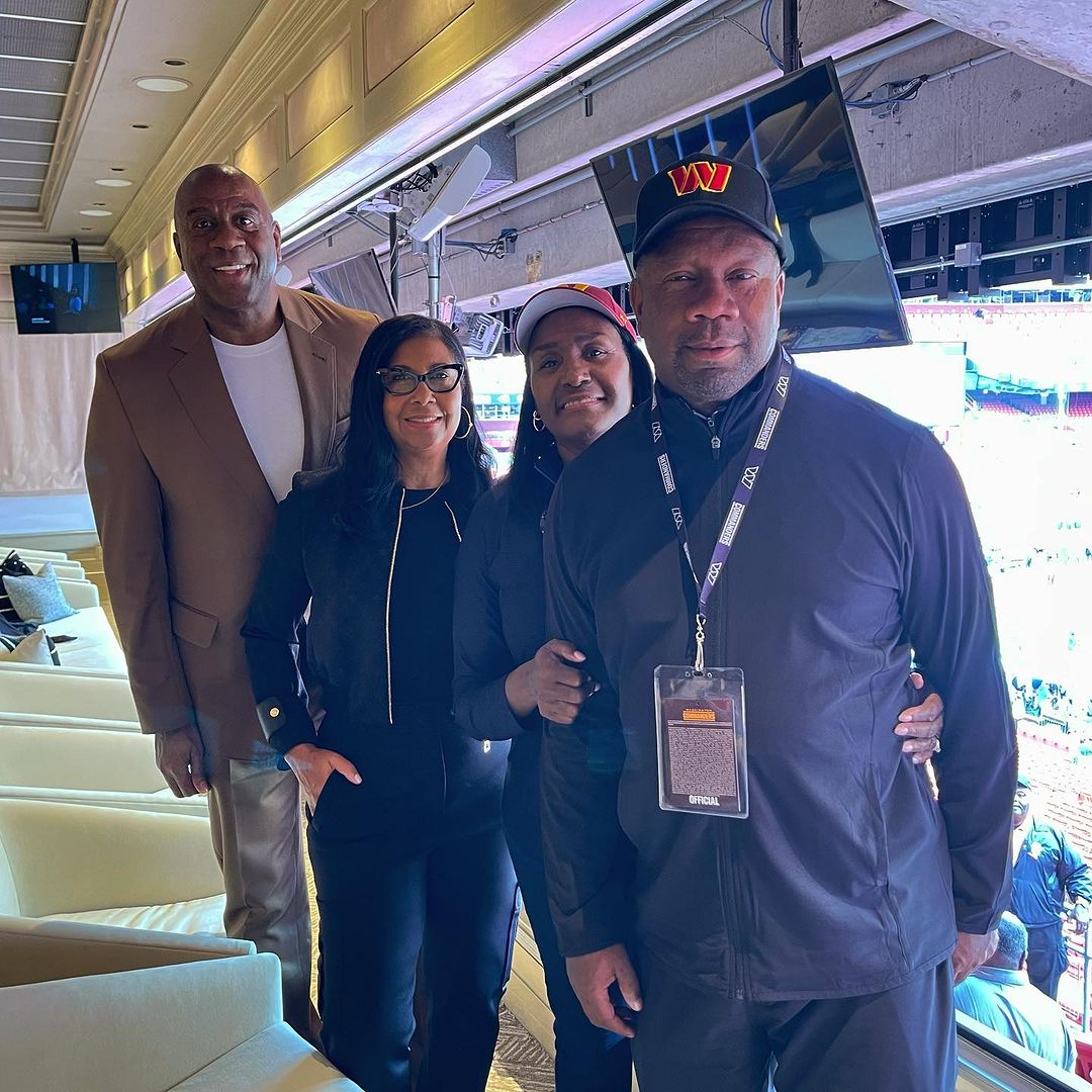 It was great to hang out with Magic Johnson childhood friend James Stokes and his wife Wanda in weekend