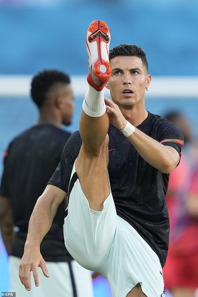 Cristiano Ronaldo's girlfriend Georgina Rodriguez cheers him on in Portugal's match against Belgium S-News