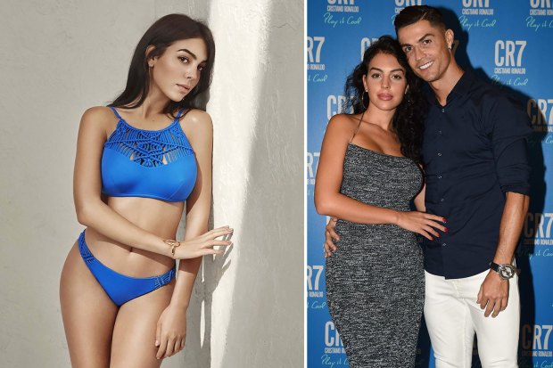 Cristiano Ronaldo’s girlfriend Georgina Rodríguez makes sure we don’t feel blue in cobalt crop top and matching undies S-News