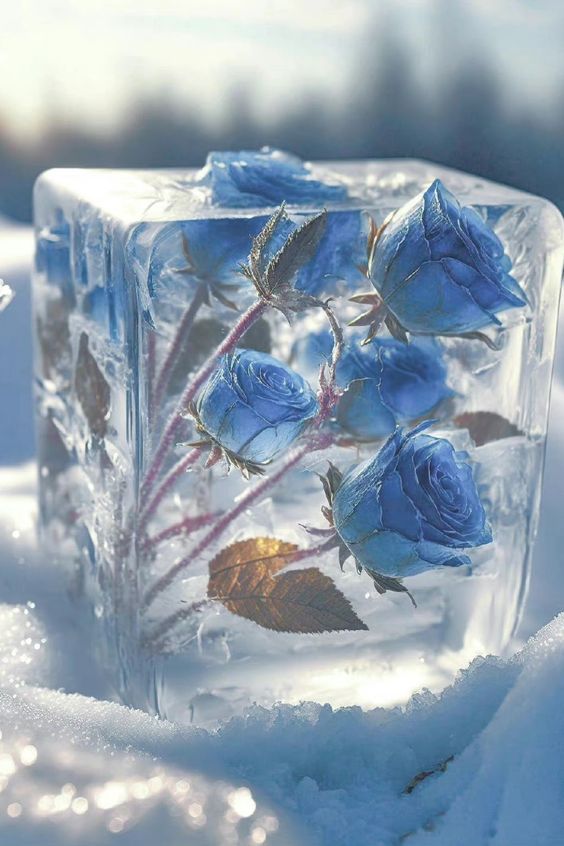 Elegance Carved In Ice: Discovering The Enchanting Beauty Of Winter's Frozen Flowers - Nature and Life