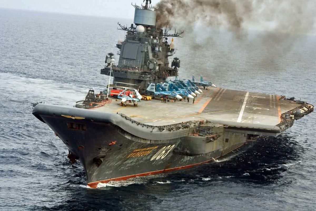 Admiral Kuznetsov Aircraft Carrier - Russia's Mighty Flagship - Breaking News