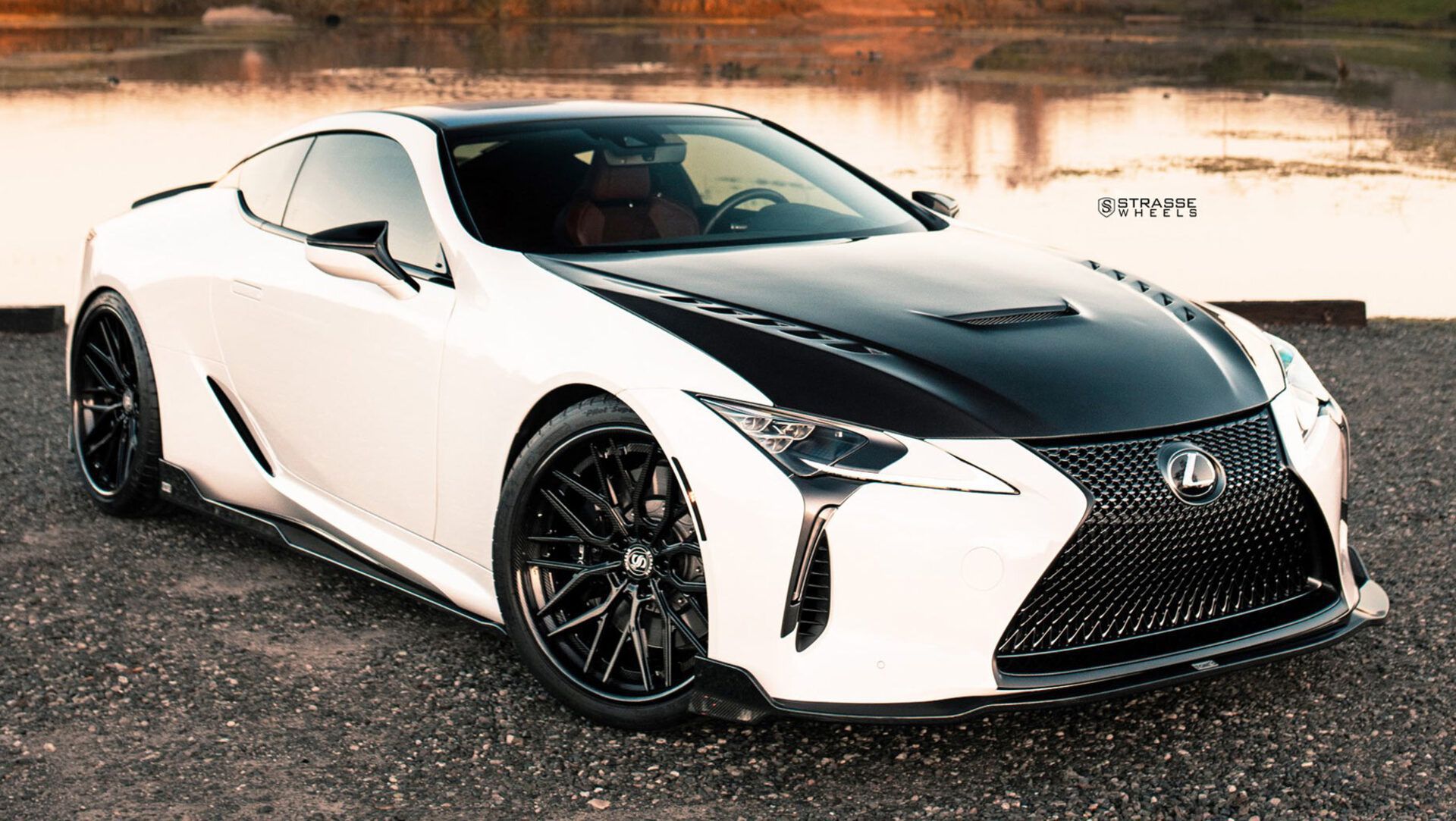 Lexus LC500 Looks Even Better With These ‘Carbon Fiber’ Wheels vNews