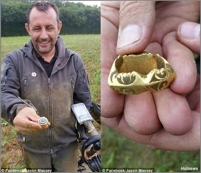 "Unearthing Ancient Gold: An Amateur Treasure Hunter's Unique Discovery and Creative Endeavor"